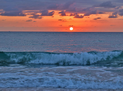A Great View of Sunrise from Hollywood Florida